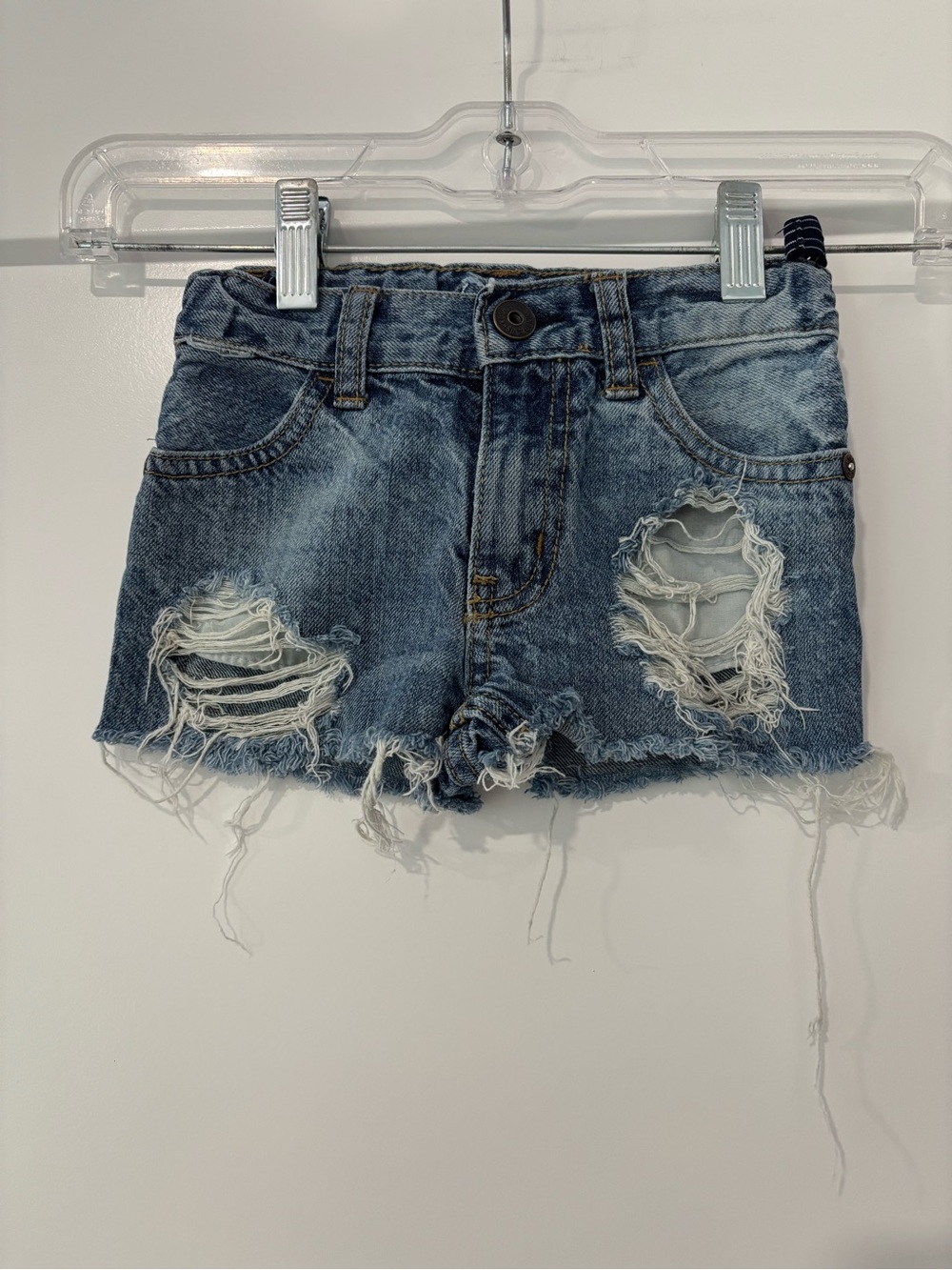 Oshkosh B’Gosh Custom Distressed Classic Jean Shorts  2T